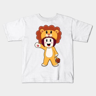 Lion Girl Costume Kids T-Shirt